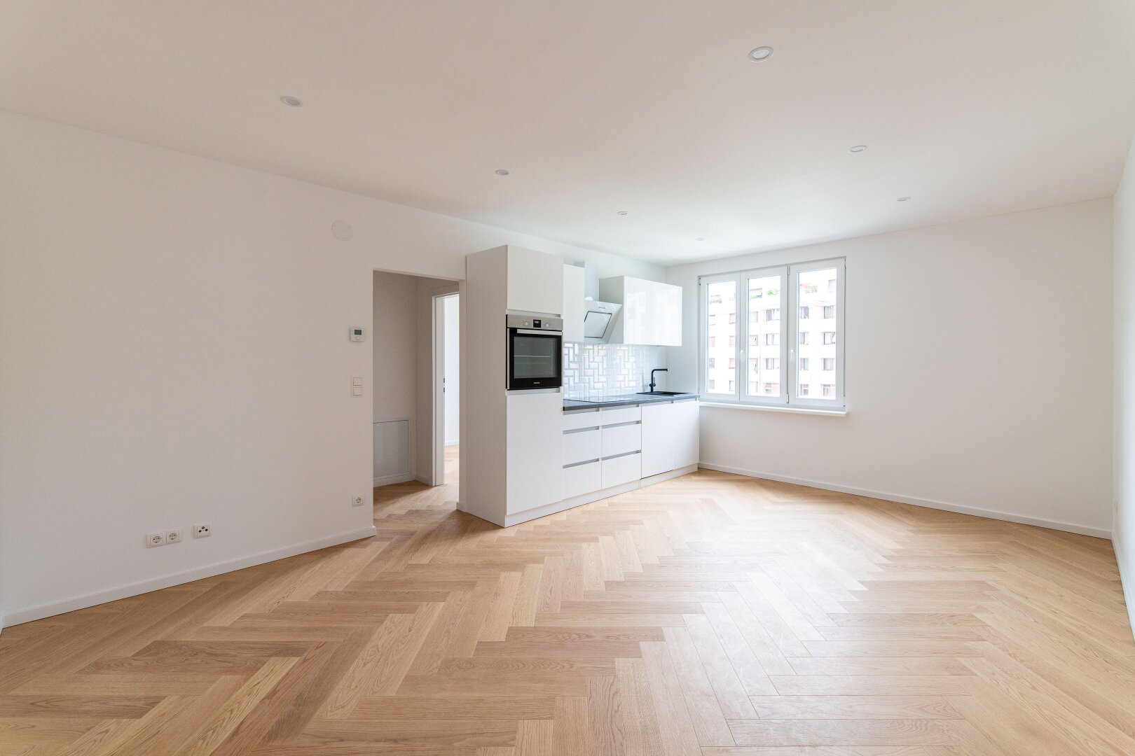 Erstbezug mit exklusiven Extras: Top-Innenstadt-Lage in der Krongasse + Balkonoption + Fußbodenheizung, 1050 Wien, Wohnung