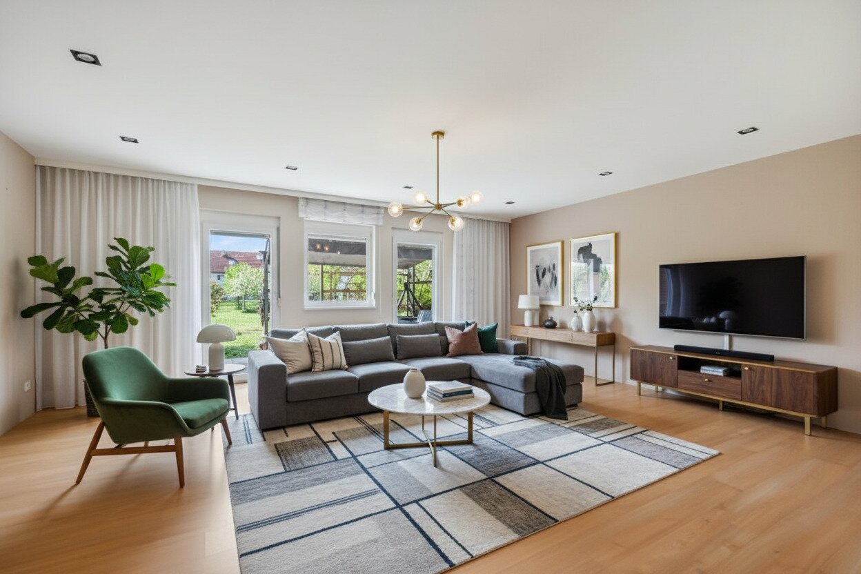 Ruhelage trifft Nutzfläche: 165 m² auf 4 Zimmer und 63 m² Aussenfläche, 1220 Wien, Reihenhaus