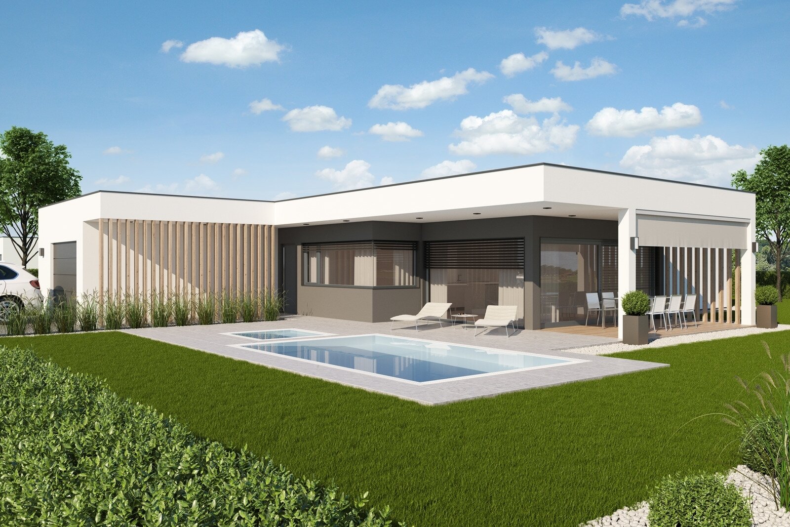 PROVISIONSFREI vom Bauträger: Villa im Ferienresort Thermen Golf Pannonia, 7361 Lutzmannsburg, Villa