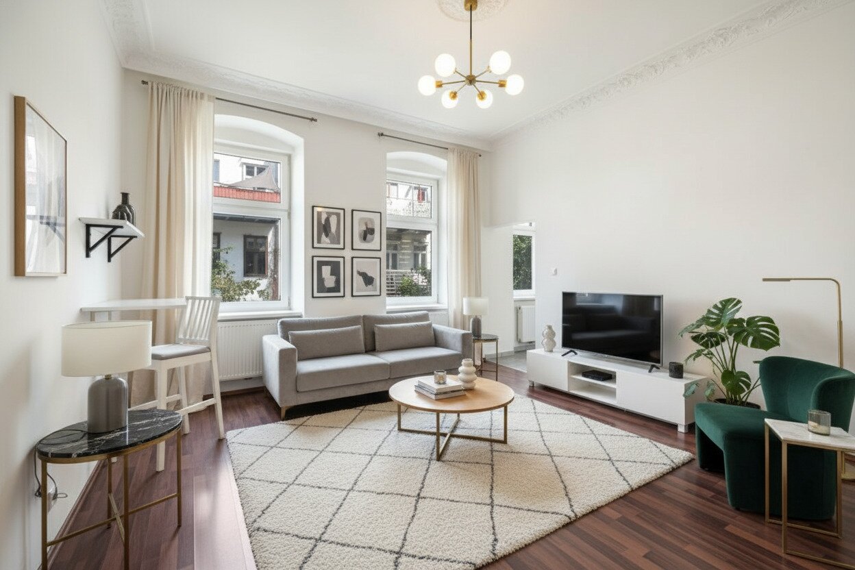 Altbau trifft City-Vibes – charmante 1,5-Zimmer-Wohnung im Nordbahnviertel – Innenhof Grünblick inklusive, 1020 Wien, Wohnung