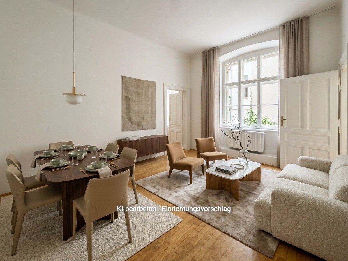 ALTBAU. RUHE. ALSERGUND. – Gepflegte 2-Zimmer-Wohnung zwischen urbanem Wien und ruhigem Innenhof., 1090 Wien, Wohnung