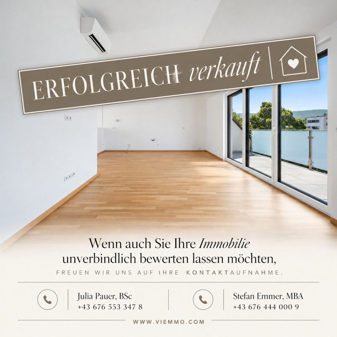 Oben wohnen. Weiter sehen. – Maisonette mit zwei Terrassen im Herzen Klosterneuburgs, 3400 Klosterneuburg, Dachgeschosswohnung