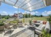 Ruhe hat ein Zuhause - Bungalow mit sonnigem Garten & Entwicklungspotential in Ruhelage - Gestaltungsvorschlag Einrichtung - KI generiert