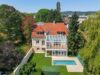 Eine Hietzinger Familienvilla. Bereit für ihre nächste Ära. - absolute Ruhelage mit Garten und Raum für eine neue Interpretation. - Gestaltungsvorschlag Fassade/Garten KI Generiert